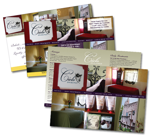 Cielo Spa and Boutique graphics